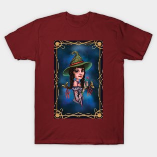 Chocolate hair cancer witch T-Shirt